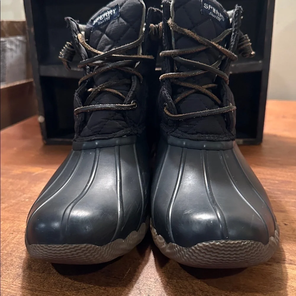 Sperry Saltwater Quilted Nylon Duck Boots